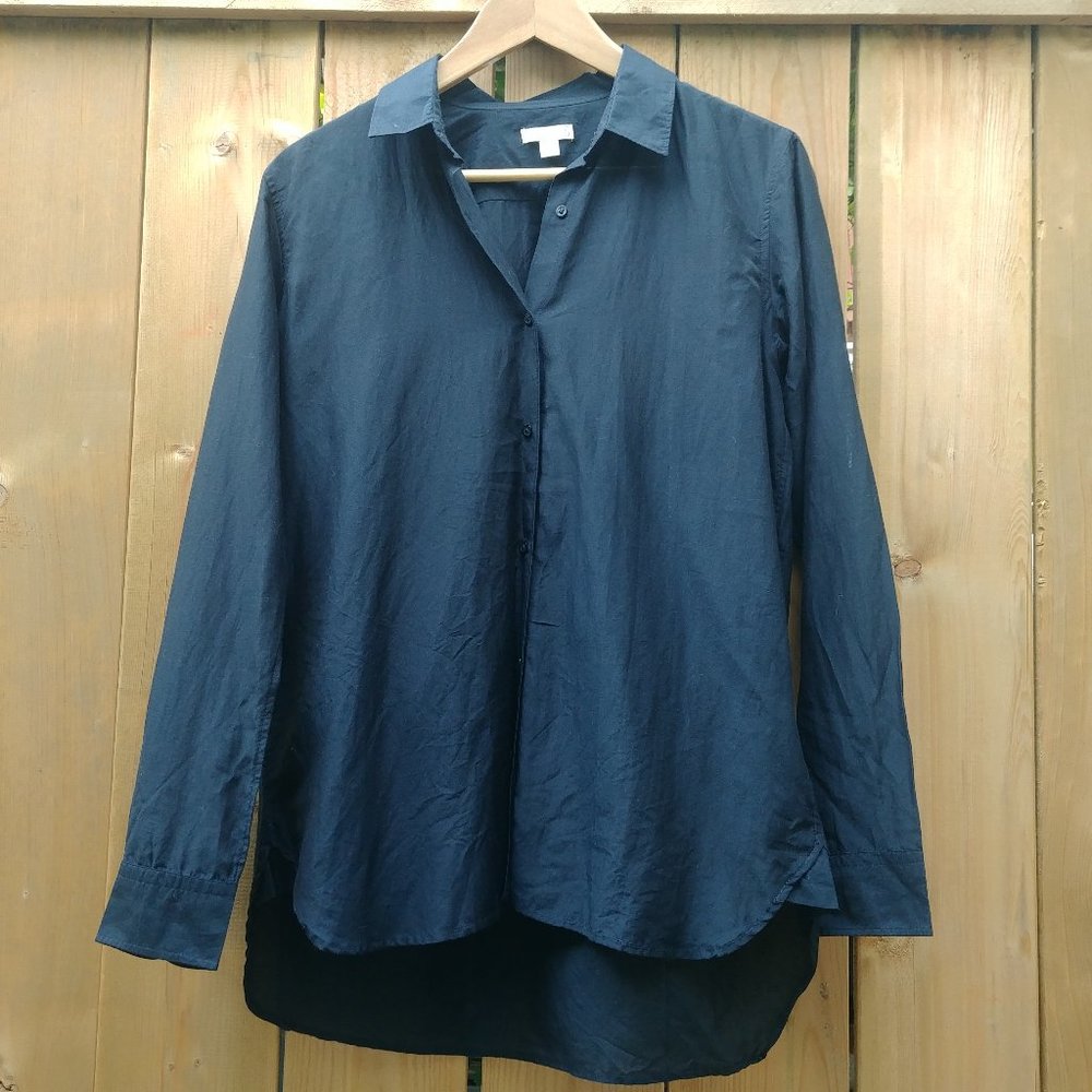 CLEARANCE Gap Cotton/Silk Button Down Blouse Size S